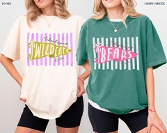 Custom School Mascot Shirt Personalized Football Season School Spirit Unisex Tee