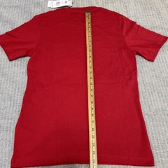 Adidas Essentials Big Logo T Shirt Red White Crew Neck Mens 100% Cotton XS NWT