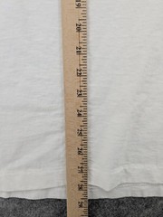 Vintage Central Falls Shirt Mens One Size White Beaded Moccasins Graphic USA 90s