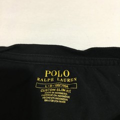 Lot of 4 Polo Ralph Lauren T-Shirts Mens Large Multi Crew V-Neck Custom Slim Fit