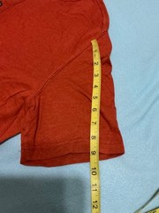 Croft and Barrow Easy Care Button Up Tee Short Sleeve T-Shirt. Size L
