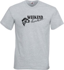 Fishing Weekend Hooker Humour Novelty T Shirt Various Colours And Sizes