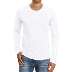 Zonbailon men’s t-shirt solid color breathable leisure sports long sleeve