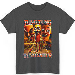 Tung Tung Tung Sahur Funny Meme Brainrot Humor Gen Z Unisex T-Shirt