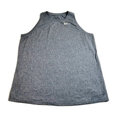 Nike Tank Top Sleeveless Shirt Men’s Size LG Blue Dri-fit Performance Activewear
