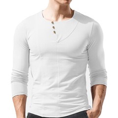 Zonbailon men’s t-shirt moisture wicking breathable soft long sleeve autumn