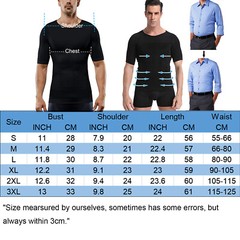 CGTFY Gynecomastia Compress Tank Top Men Slim Abs Body Shaper Vest Athletic Vest