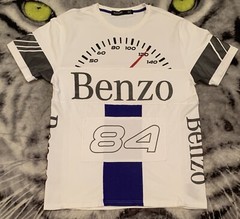 Rare Hudson mercedes benz 1984 Benzo Reflective Shirt Sz Xl