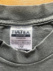 Vintage Tultex Marlboro Graphic T-Shirt Gray Cowboy Western Single Stitch Size L