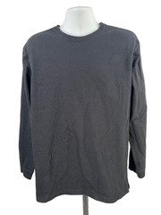 Duluth Trading Men’s Black Relaxed Fit Longtail T-Shirt – M
