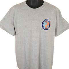 European Explorer T Shirt Mens Size Large Gray Princess Travel Destination Tee