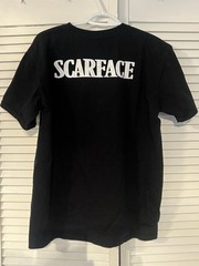 Scarface Vintage T Shirt Money Power Respect Back Hit Large AAA Tag Black MIM