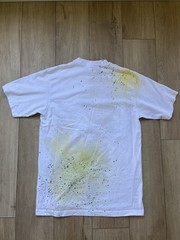Shaka Wear Streetwear Essentials Graphic Tee L White Splatter Create Reality