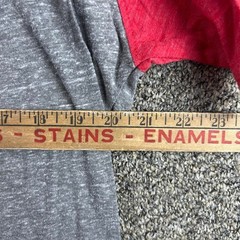 Unbranded Men’s Grey and Red T-shirt