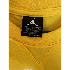 Nike Air Jordan Jumpman Flight T-Shirt Men’s Yellow Gold Short Sleeve NWT