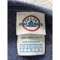 I Fished Today T-shirt Mens Large Navy Blue Graphic Novelty Tee Delta Pro Weight