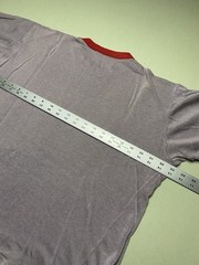 True Vintage 1970s Tribune Newspaper Ringer T-Shirt Single Stitch Acrylic Boxy