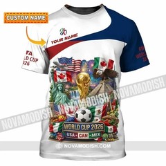Custom World Cup 2026 3D Shirt