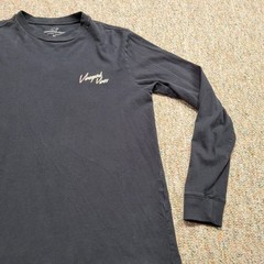 Vineyard Vines Shirt Men XS Black Long Sleeve Skiing Retro Neon Graphic Logo