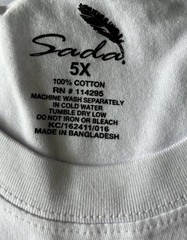 Sada NEW men’s Size 5X white t shirt Short Sleeve Crew Neck basic Top