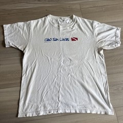 Vintage Yazbek Cabo San Lucas Mexico Diving T-shirt Sz Medium Made In Mexico