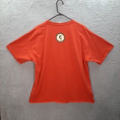 Mexico Shirt Adult 2XL XXL Orange Mazatlan Gecko Lizard Iguana Aztec Southwest