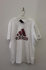 NEW Rare Masters Adidas T-Shirt Mens Size XL Pink Azalea Adidas Logo Augusta GA