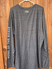 Under Armour Project Rock 3XL Long Sleeve Land of Free Home of Brave NEW W/TAGS