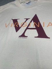 VTG Virginia J&J Dist Sarasota, FL Single Stitch Men T-Shirt Sz XL Peace Beefy