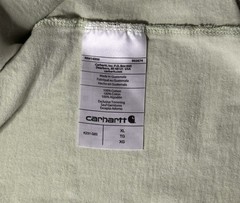 Carhartt Loose Fit Mens Size XL Long Sleeve T Shirt Light Green K231 G83 Work