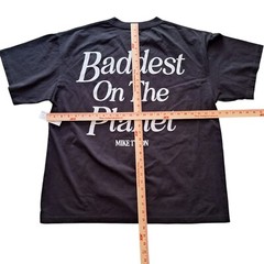 Mike Tyson Tee t-shirt Men’s Size XL “Baddest Man On The Planet” Graphic Tee NWT