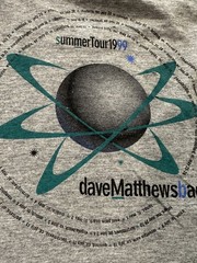 Vintage Allsport 1999 Dave Matthews Band Tee Summer Tour Music T-Shirt Distresed
