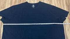STRONGSIZE Men’s Big Tall 6XL Crew Neck T-Shirts Longer Length Navy – NWOT