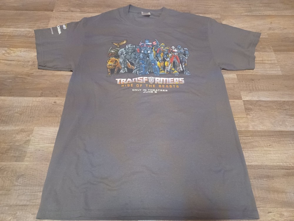Rare Transformers Rise Of The Beasts Movie Promo T-Shirt Unisex Large