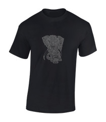 Elephant Mandala Fashion Buddhist Buddhism Hindu Unisex T-Shirt