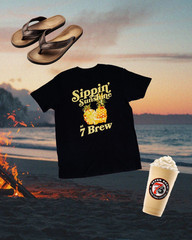 Sippin Sunshine at 7 brew Tee, T-shirt