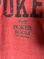 The Venetian Las Vegas Casino Deepstack Extravaganza Poker Room Shirt Size XL