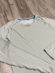 Kuhl Men’s Eclipser Crew Long Sleeve Shirt Lunar Gray UPF 50 Size Medium 7497