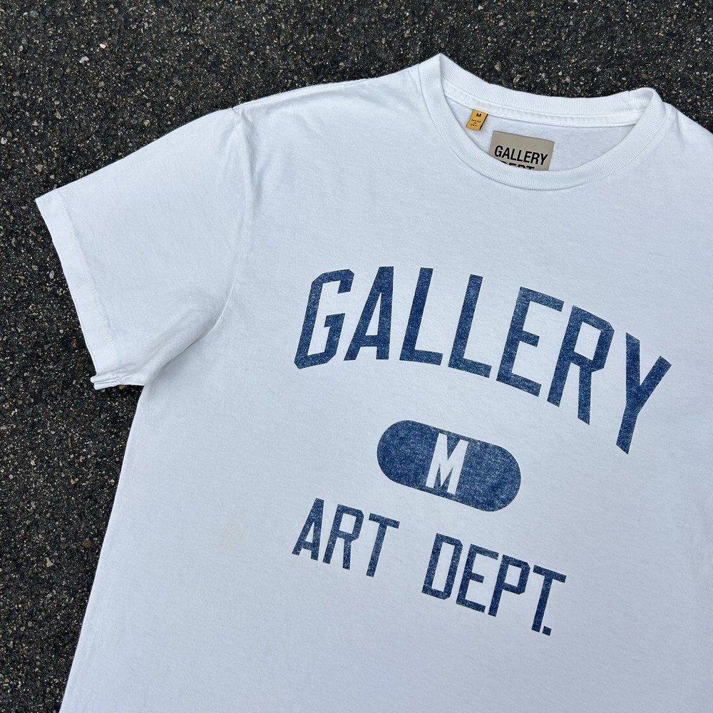 Gallery Dept T-Shirt “Art Department” Arch Spellout 100% Authentic CLEAN Size M