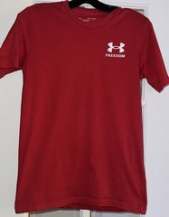 Under Armour 1370810 Men’s Athletic UA Freedom Flag T-Shirt Short Sleeve Tee XS