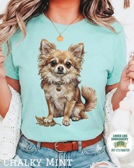 Chihuahua Printed Design Comfort Tee