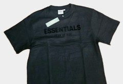 Fear Of God Essentials 100% Cotton Tee+Shorts Set Slim Fit Black XL. New