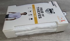 Pair of Thieves Men’s Classic White Soft Tee T Shirt 2 Pack Size L Large NEW