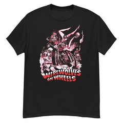 Werewolves on Wheels cult horror film fan art t-shirt