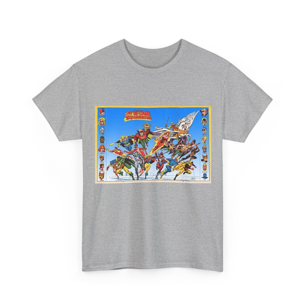 All-Star Squadron T-Shirt – Jerry Ordway Art – JSA Link – Firebrand – DC Comics