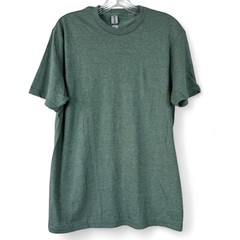 Gildan Soft Style Short Sleeve T-shirt Size Medium Heather Green – 4 Shirts NWOT