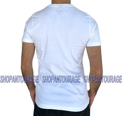 Red Monkey Crystal Monkey White RMT-04 New S/S Graphic Fashion T-shirt For Men