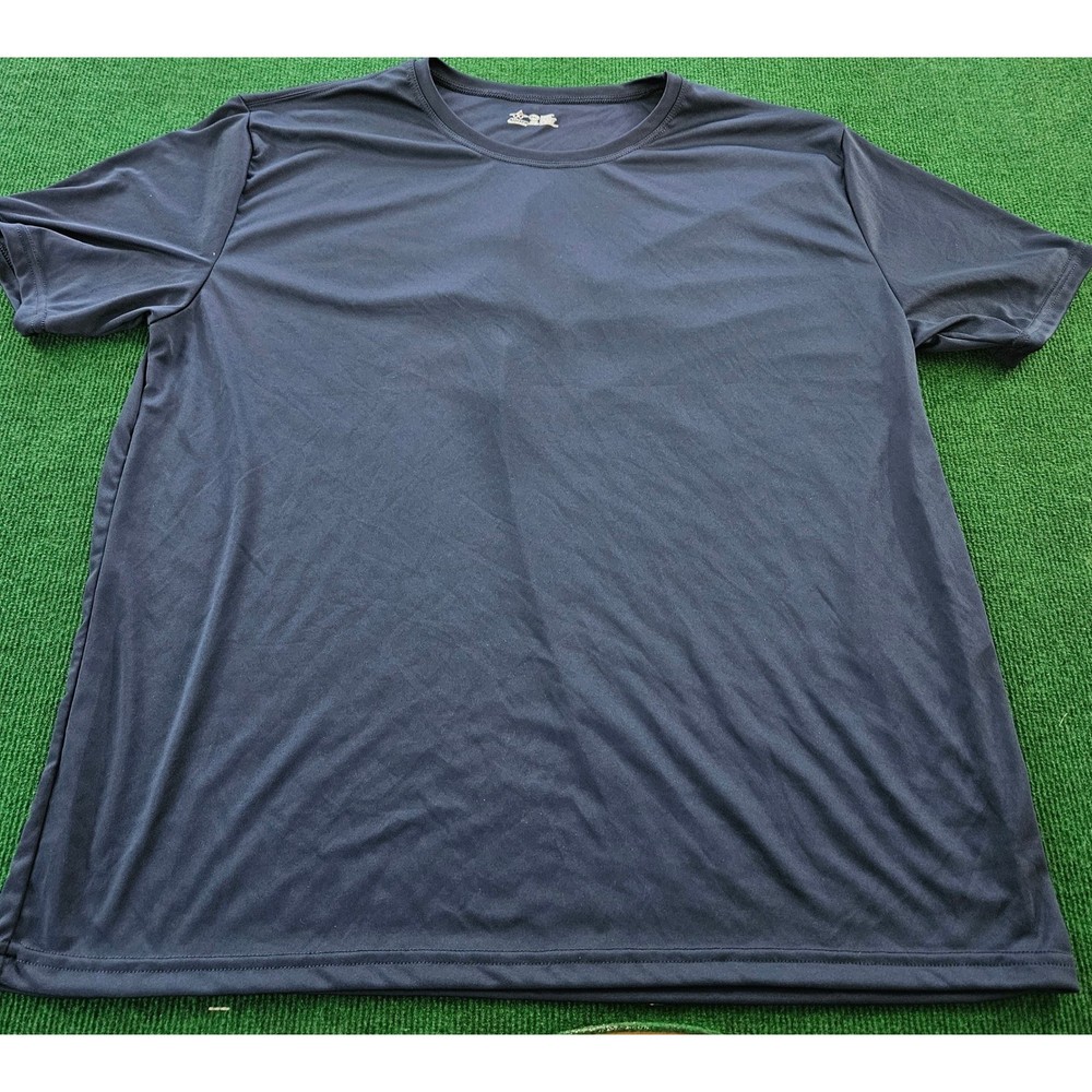 Alleson Athletic Adult 2XL Jersey T-Shirt Short Sleeve Navy Blue Number 9