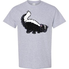 Inktastic Animals Cute Skunk T-Shirt Funny Animal Owner Breeder Pests Outdoors