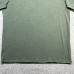 Fjallraven Abisko Wool T Shirt Mens XXL Green Logo Performance Crewneck Outdoor